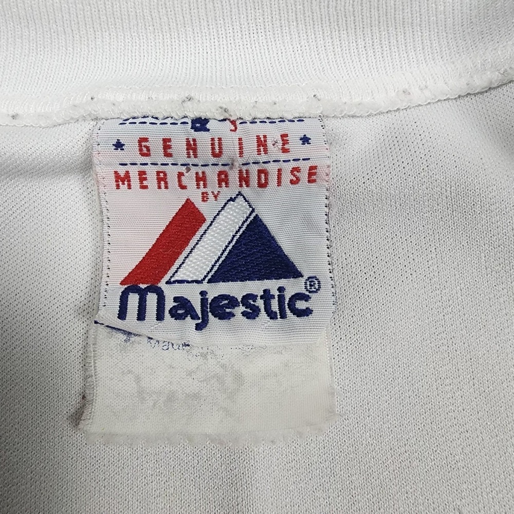 Vintage Houston Astros Majestic Jersey Mens XL White Made USA Baseball BP Shirt - Picture 4 of 11